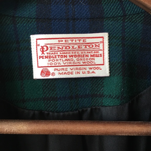Original Oversized Pendleton Wool Blazer - Picture 2 of 3